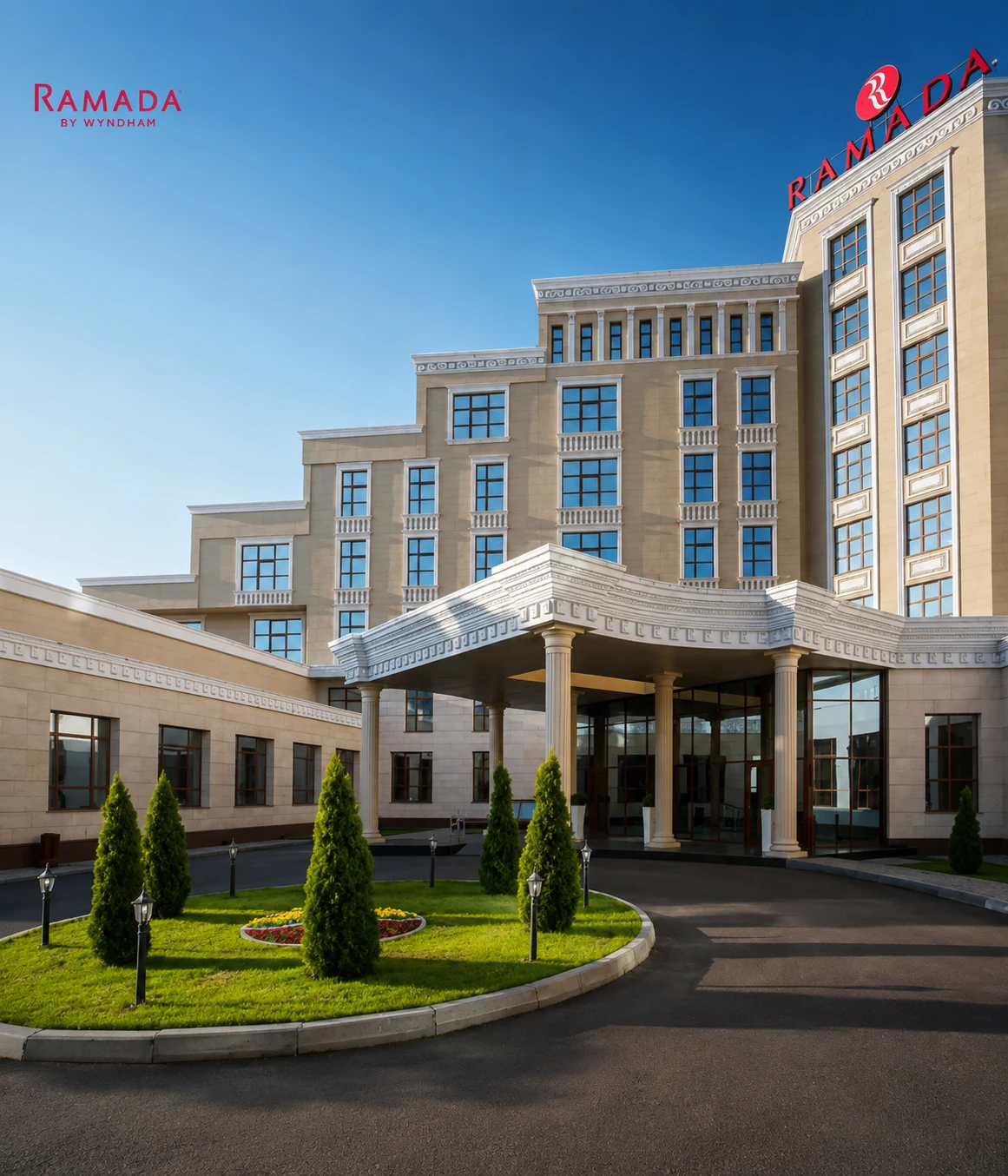 Ramada Almaty hotel exterior