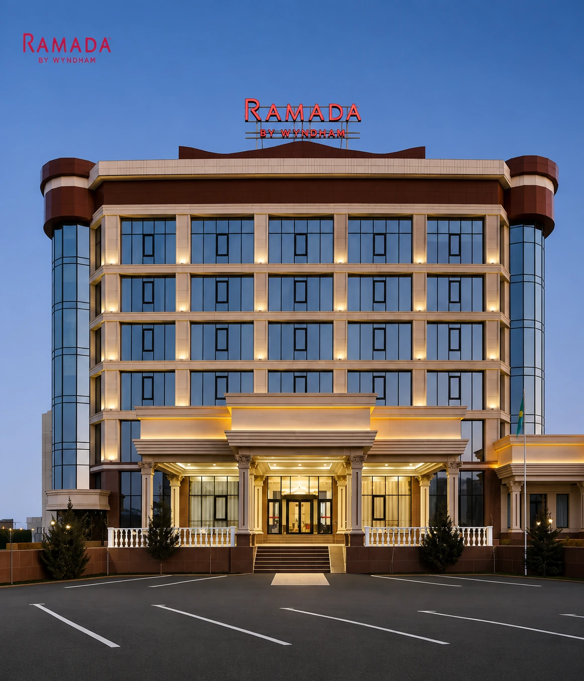 Ramada Shymkent hotel exterior