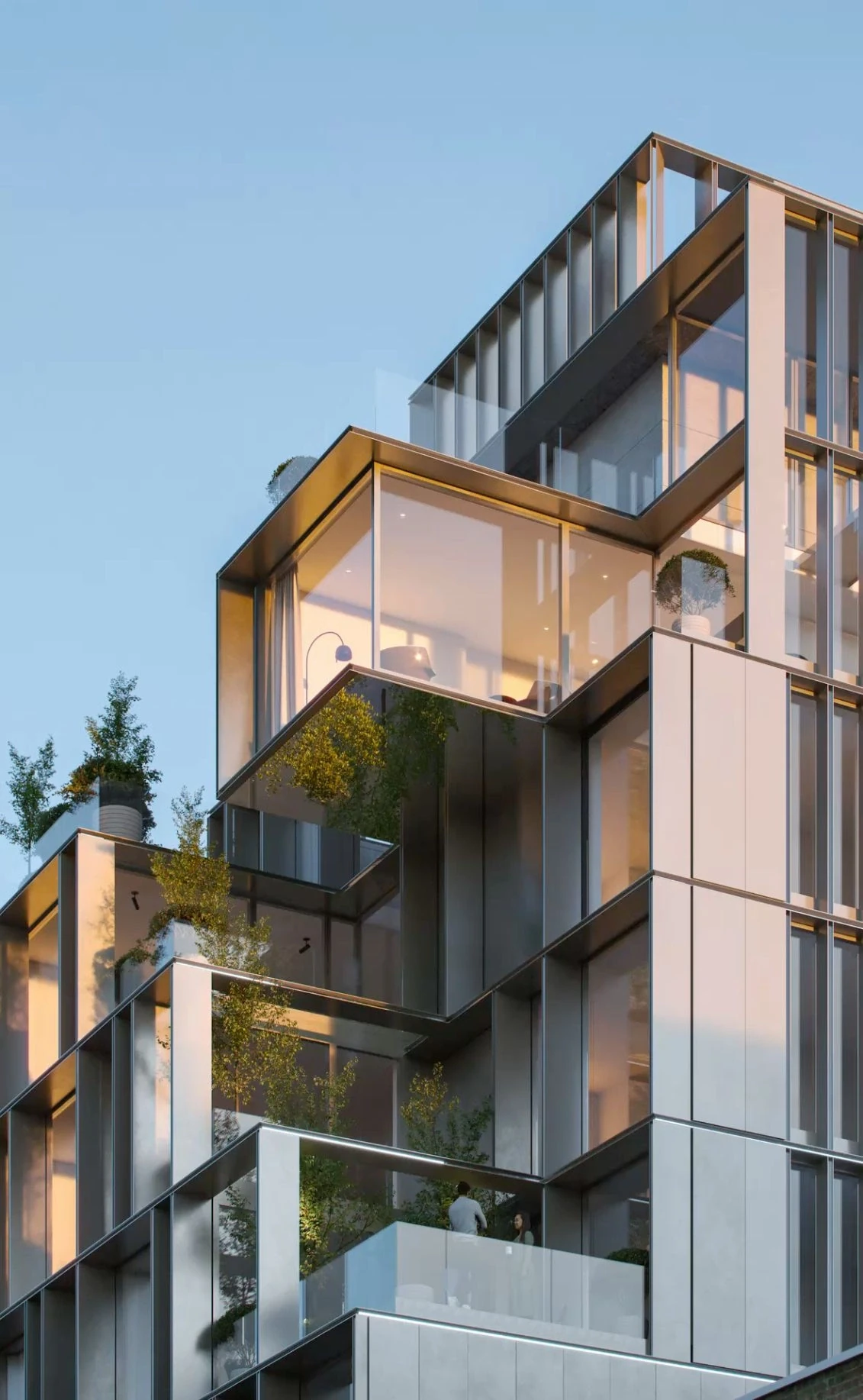 Contemporary residential development