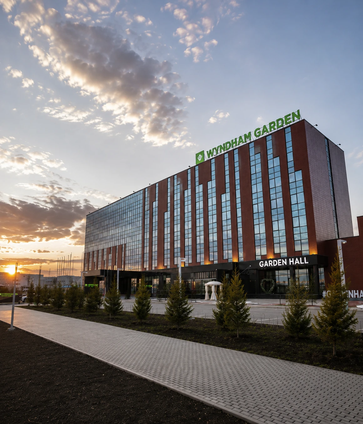 Wyndham Astana hotel exterior